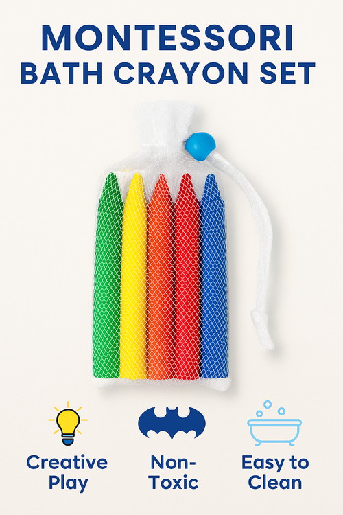 Montessori Bath Crayon Set
