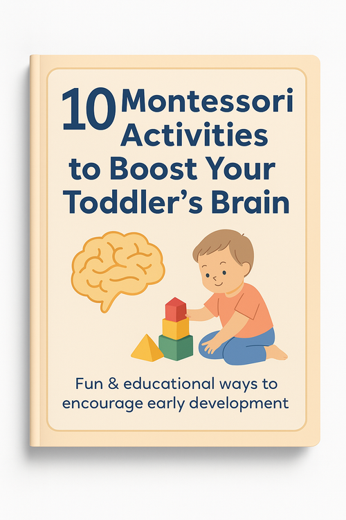 10 Montessori Activities to Boost Your Toddler’s Brain (EBOOK)